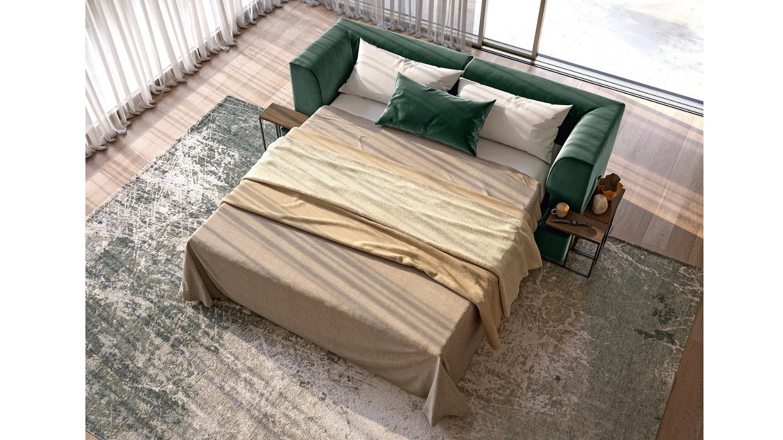 Doimo Salotti Divano Letto Tamir dettaglio